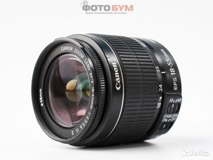 Объектив Canon EF-S 18-55mm f3.5-5.6 IS II