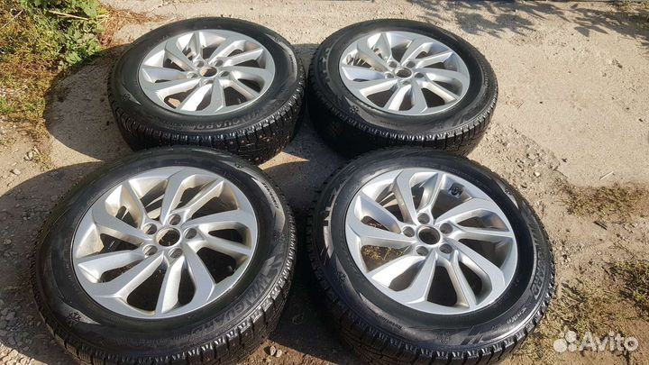 Зимние колеса hyundai tucson r17 оригинал