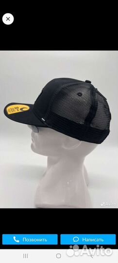 Кепка Carhartt cap Canvas MeshBack Crafted Patch