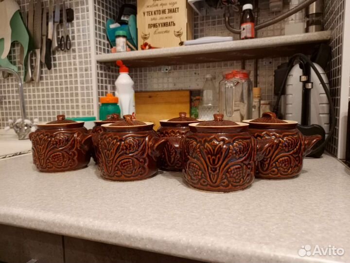 Керамические горшки для запекания