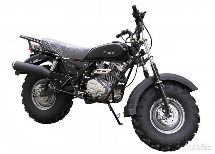 Мотоцикл внедорожный скаут-3VR-250 12