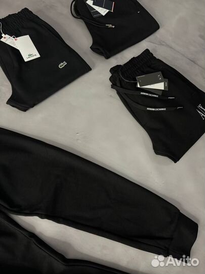 Спортивные штаны Tommy Hilfiger темные LUX