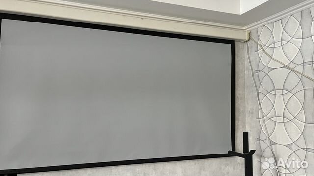 Экран для проектора с электроприводом купить в Уфе | Электроника | Авито
