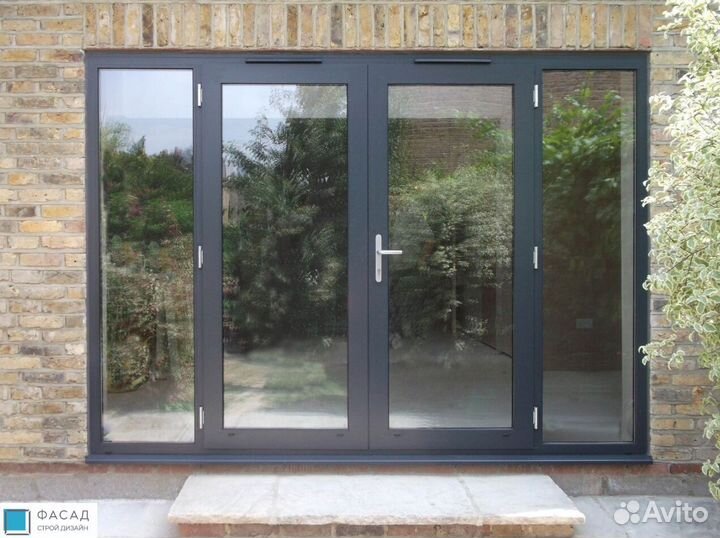 Алюминиевые двери