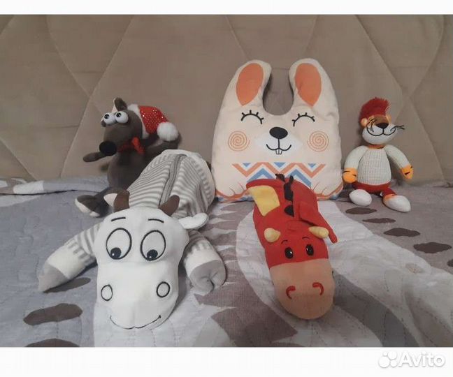 Детские игрушки мягкие пакетом