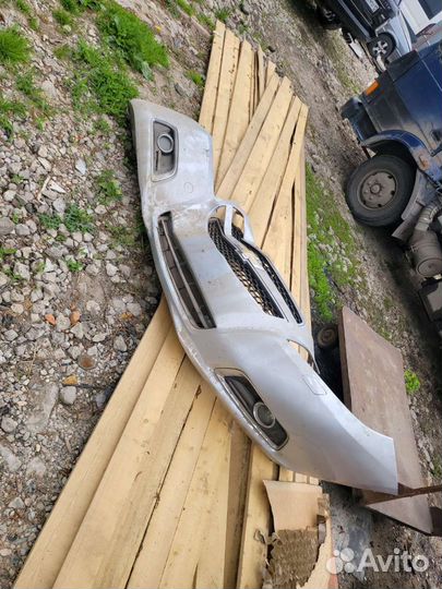 Передний бампер с дефектом на Малибу 2013г