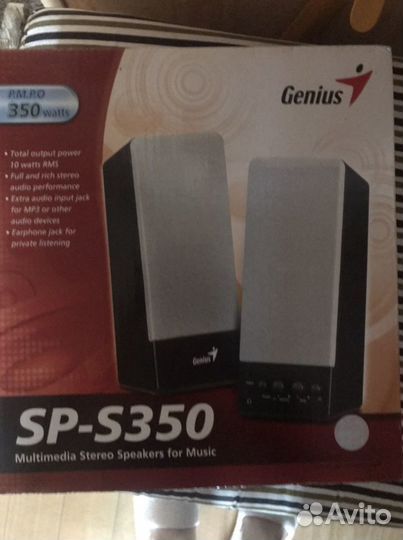 Колонки для компьютера Genius новые