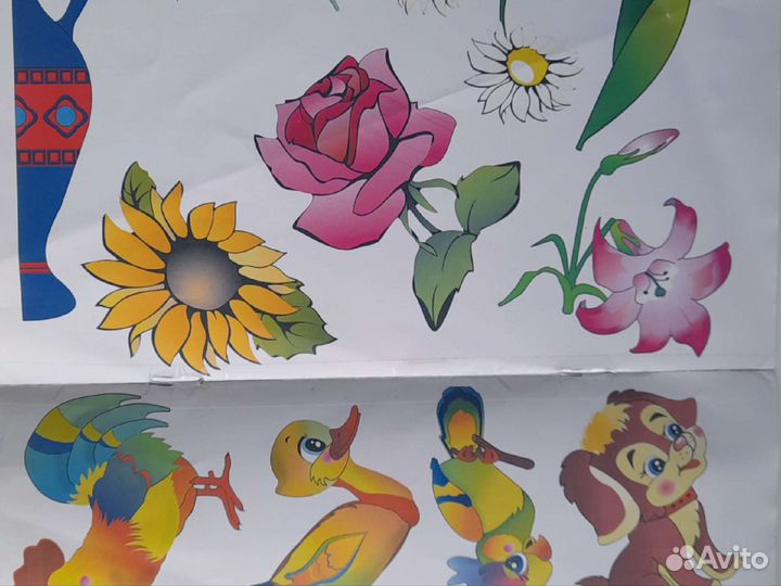 Трафарет -раскраска