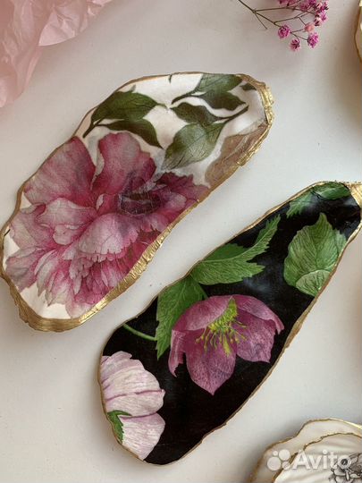 Подставка для украшений - устрицы, гребешок