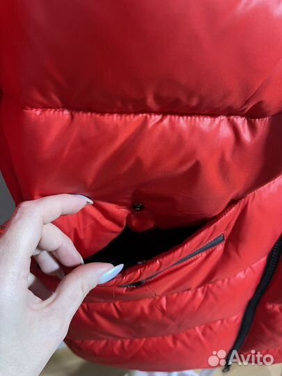 Пуховик зимний новый 44