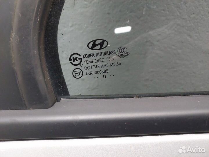 Дверь боковая правая задняя Hyundai Santa Fe