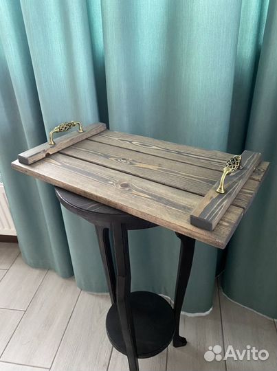 Поднос деревянный