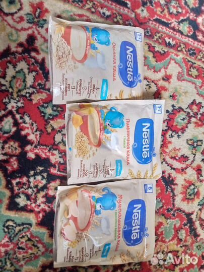 Детские каши молочные