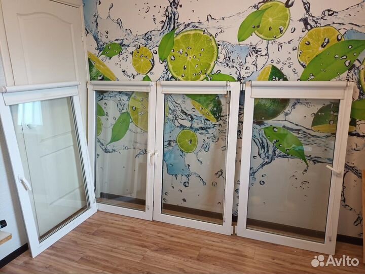 Окна пластиковые бу