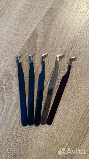 Пинцет для наращивания ресниц enigma топорики