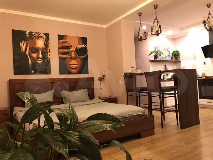 Квартира-студия, 50 м², 17/19 эт.