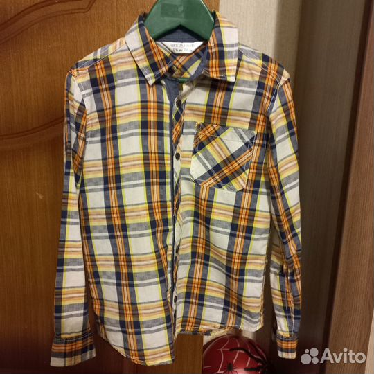 Рубашка для мальчика 110 - 116 р