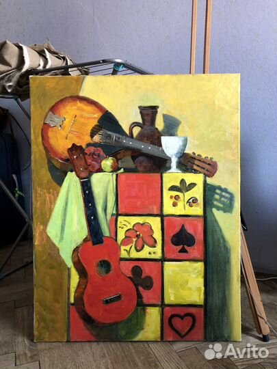 Картина маслом на холсте натюрморт