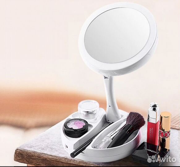 Зеркало LED с подсветкой с увеличением