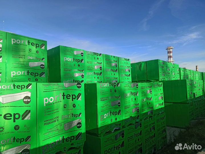Газобетонные блоки Poritep