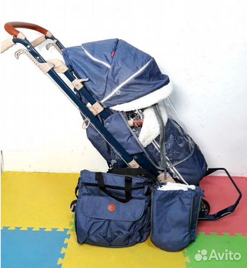 Санки коляска «Ника Детям 7-8»