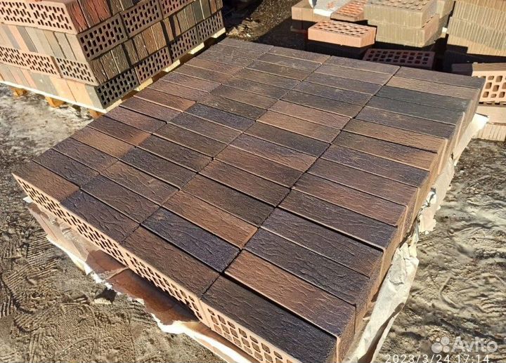 Кирпич лицевой со склада