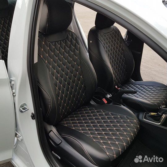 Установка чехлов на автомобили