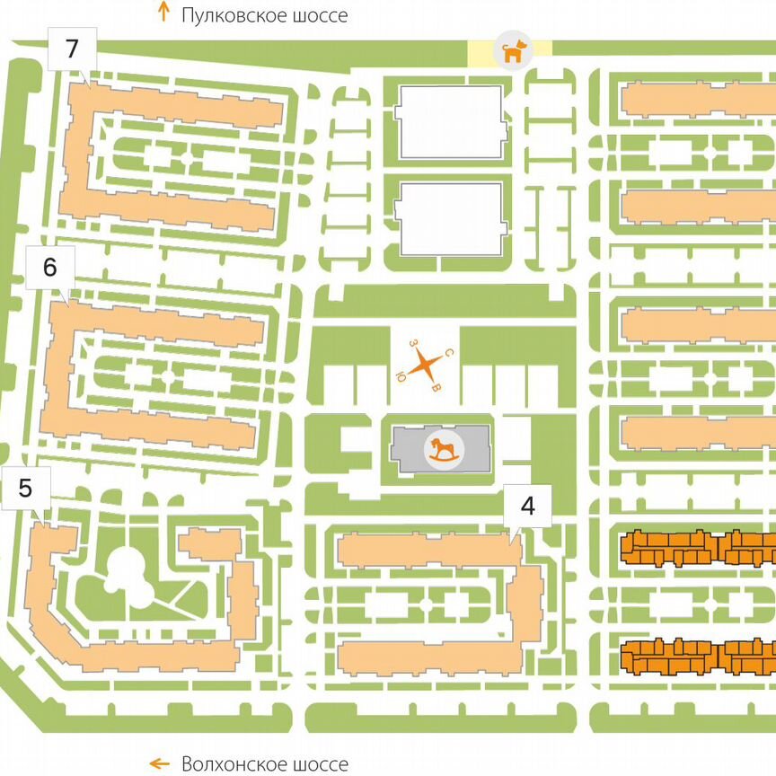 2-к. квартира, 54,6 м², 2/5 эт.