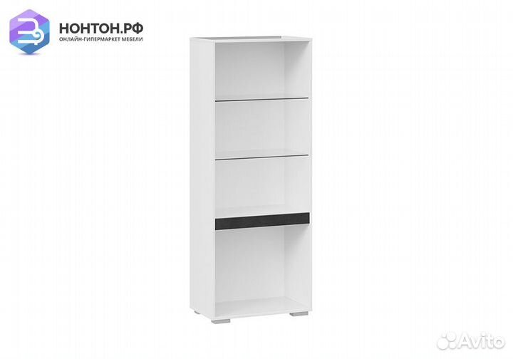 Шкаф для посуды Фьюжн белый глянец / белый