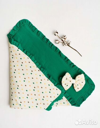 Конверт одеяло на выписку летний