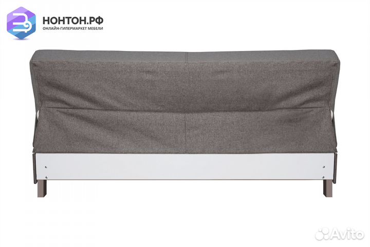 Диван книжка Ручеек на высоких ножках серый