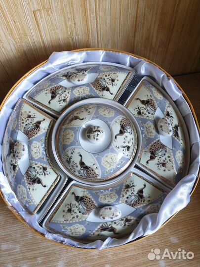 Менажница фарфор