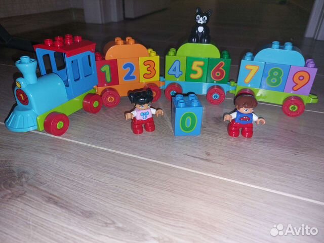 Lego дупло паровозик