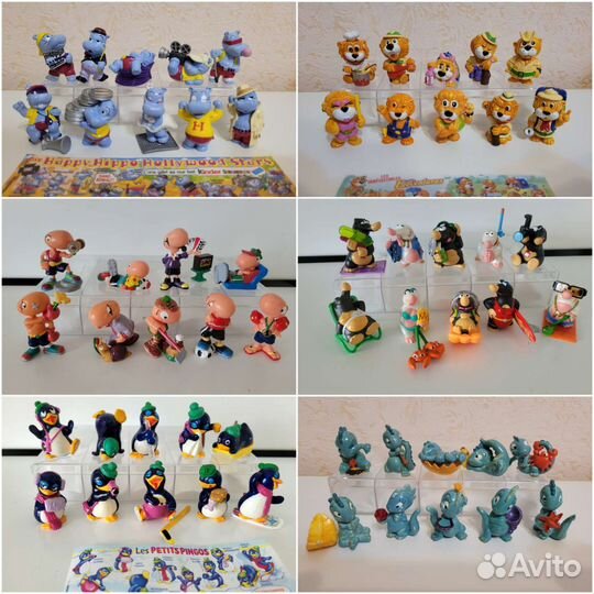 Разные серии киндер