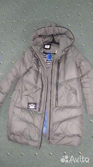 Пуховик оверсайз 44-48рр