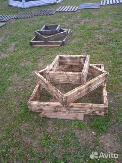 Клумба многоярусная