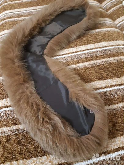 Меховой воротник песец