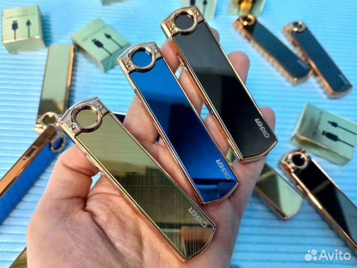 Зажигалки электронные спиральные USB