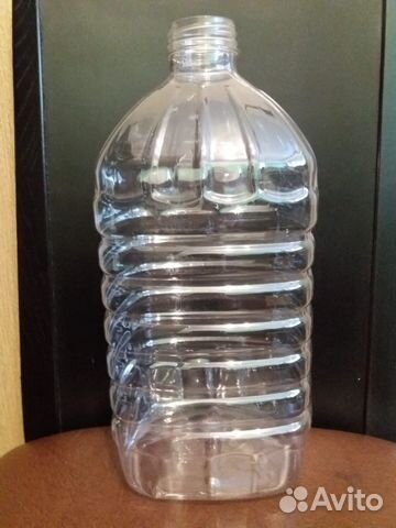 Бутылка 4; 4,2; 4,5; 5 л пэт