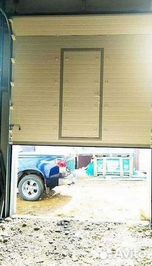 Ворота гаражные металлические