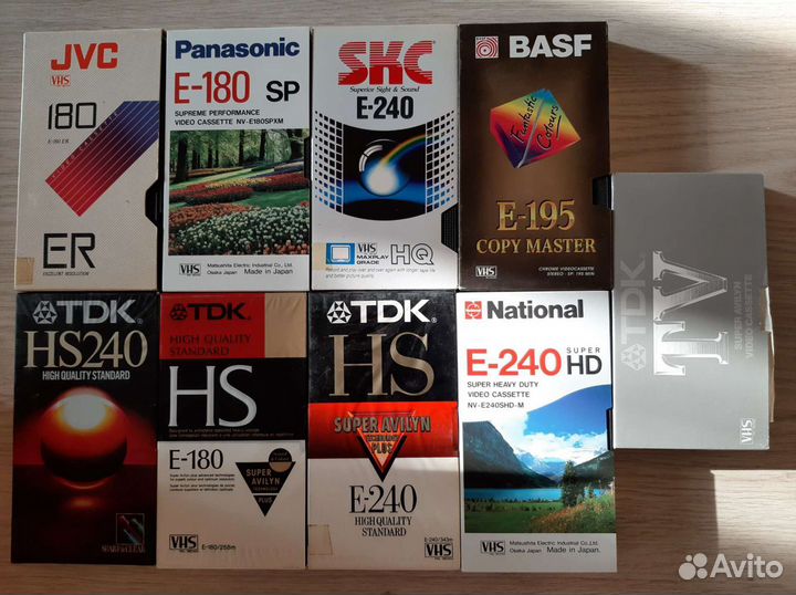 Ретро фильмы на VHS