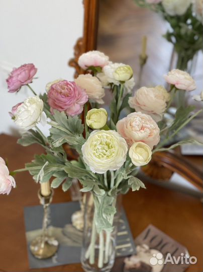 Ранункулюсы искусственные цветы