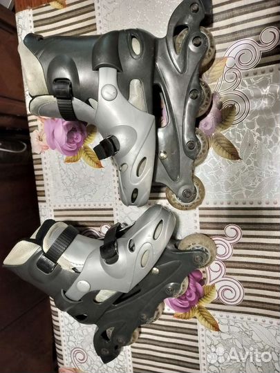 Роликовые коньки 4 размера детские