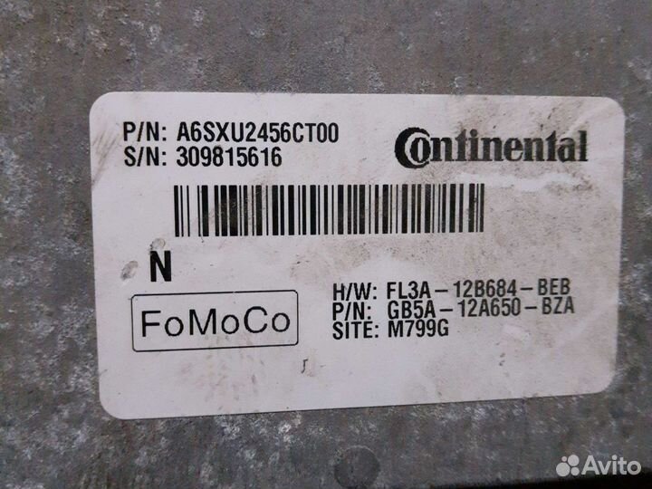 Блок управления двигателем Ford Explorer 5 10-19