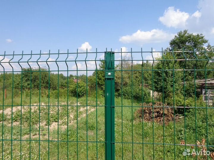 Панельный сварной забор 3Д сетка