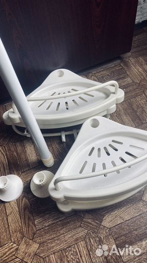 Угловая полка для ванной IKEA