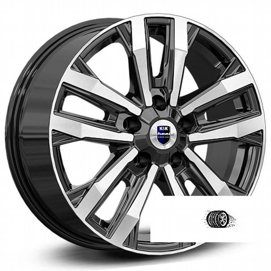 Литые диски K&K 8×R18 5×150