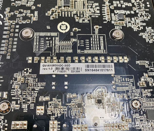 Видеокарта Geforce Gigabyte GTX1060 3Gb