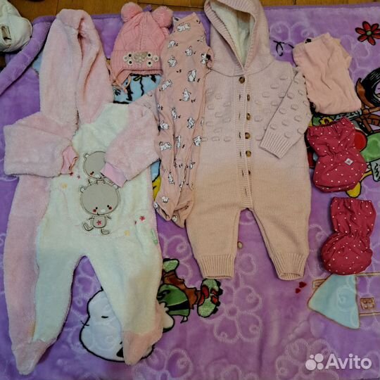 Детские вещи пакетом 74 80