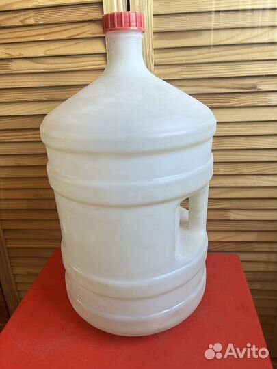 Бутыль 20 л пластик пищевой